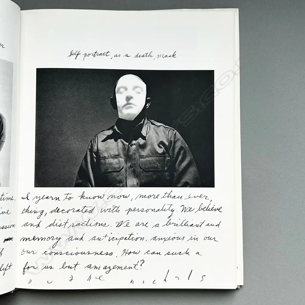 ALBUM: THE PORTRAITS OF DUANE MICHALS 1958-1988 Image 1++